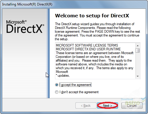 تحسين الالعاب في برنامج DirectX
