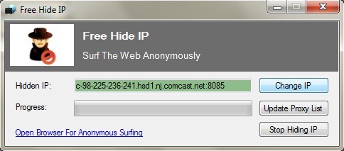 شرح برنامج Free Hide IP للكمبيوتر