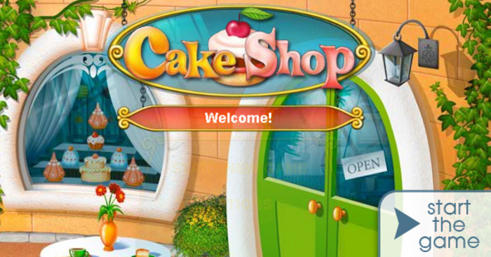 لعبة cake shop
