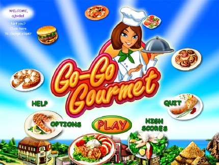 لعبة go go gourmet