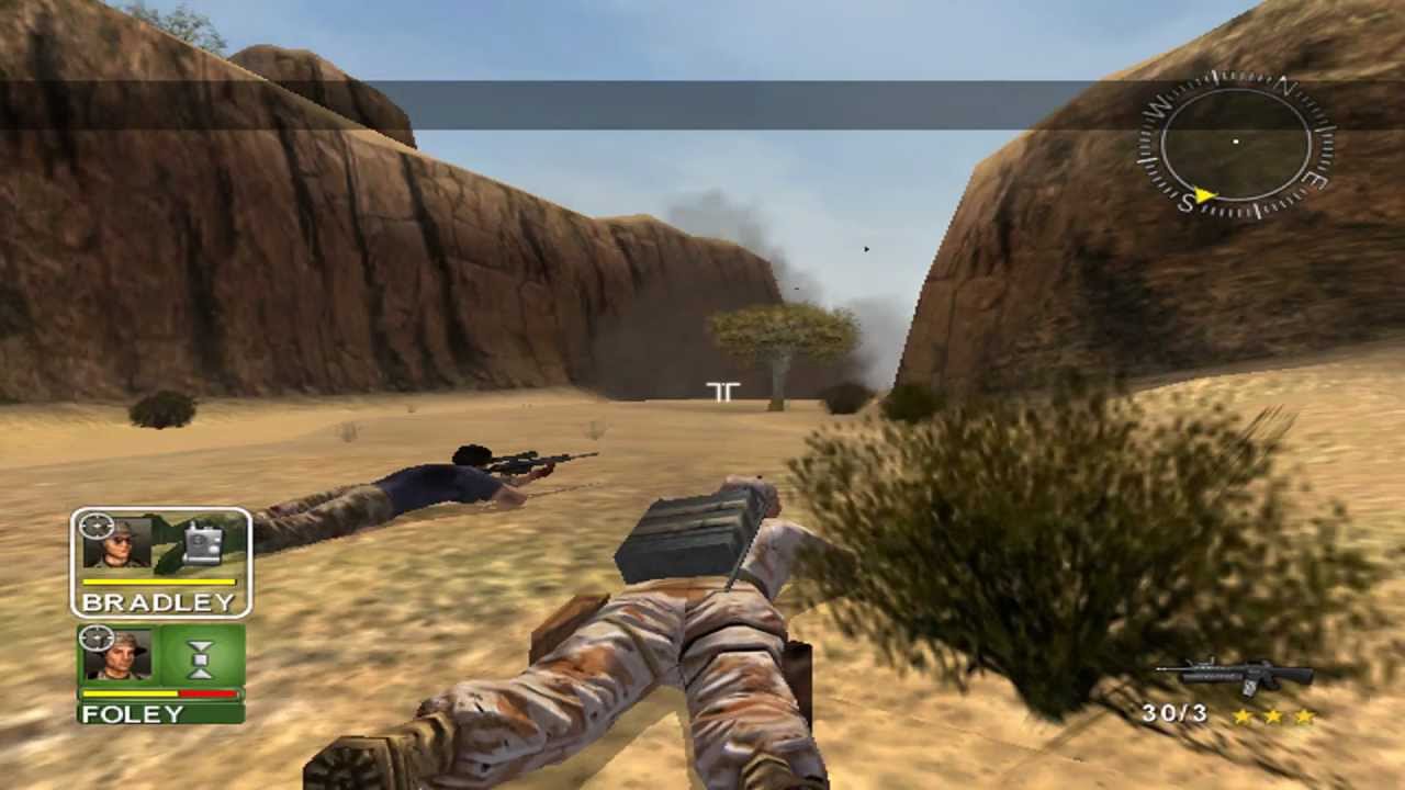 نقاء الصوت والصورة في لعبة Desert Storm 1