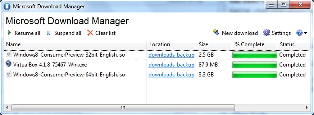 تحميل برنامج مايكروسوفت داونلود مانجر للكمبيوتر مجانا