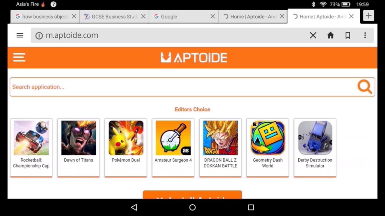 ملايين التطبيقات في برنامج الابتويد Aptoide